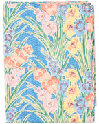 KIP & CO x ANNA SPIRO - ORGANIC COTTON FLAT QUEEN SHEET - GLADIOLUS