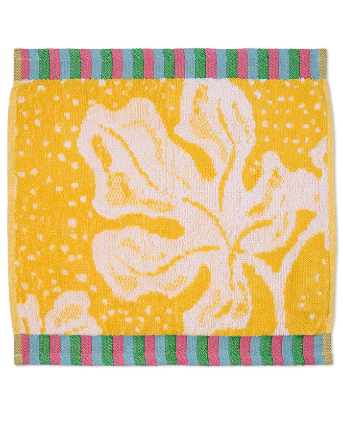 KIP & CO x ANNA SPIRO - ELSTERNWIG FIG TERRY FACE WASHER