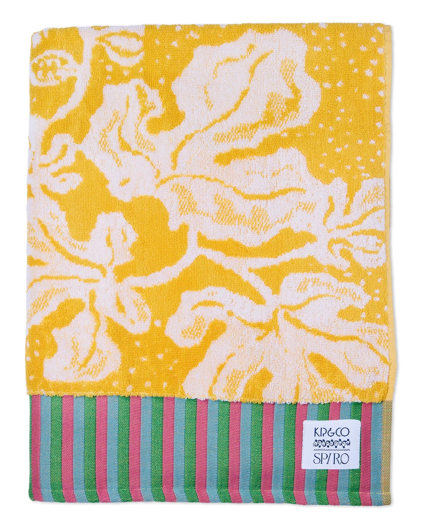 KIP & CO x ANNA SPIRO - ELSTERNWIG FIG TERRY BATH TOWEL