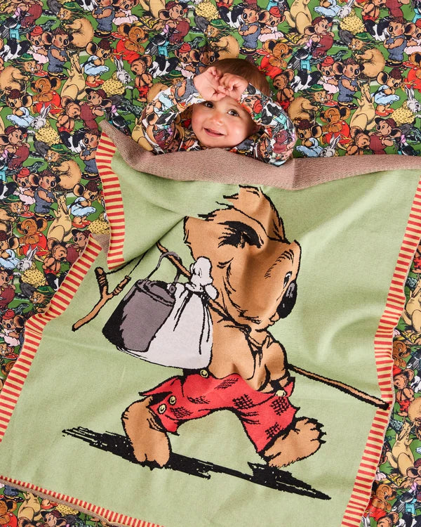 KIP & CO X BLINKY BILL - COTTON KNITTED BLANKET - BLINKY BILL