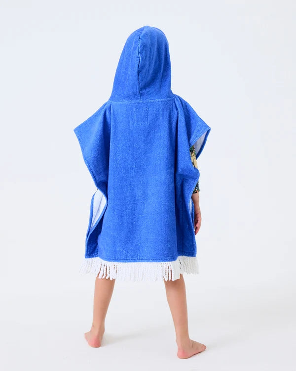 KIP & CO X BLINKY BILL - PRINTED KIDS TERRY PONCHO - BLINKY