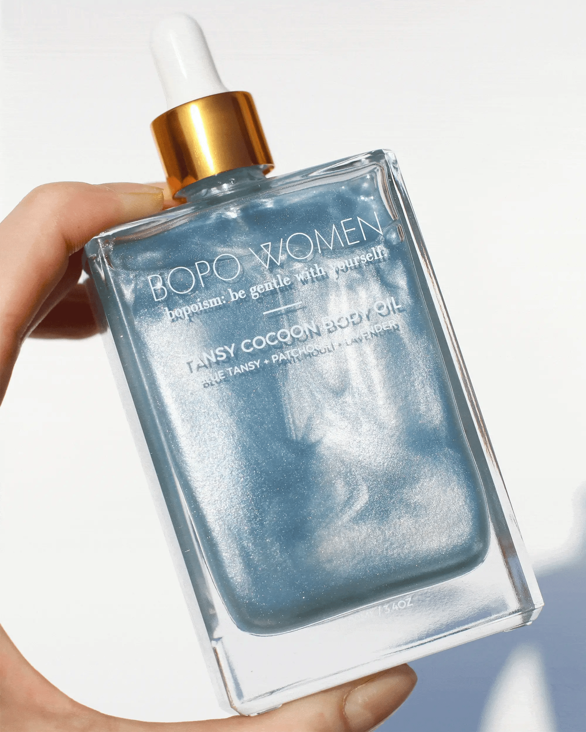 BOPO WOMEN - BODY OIL - TANSY COCOON - SHIMMER