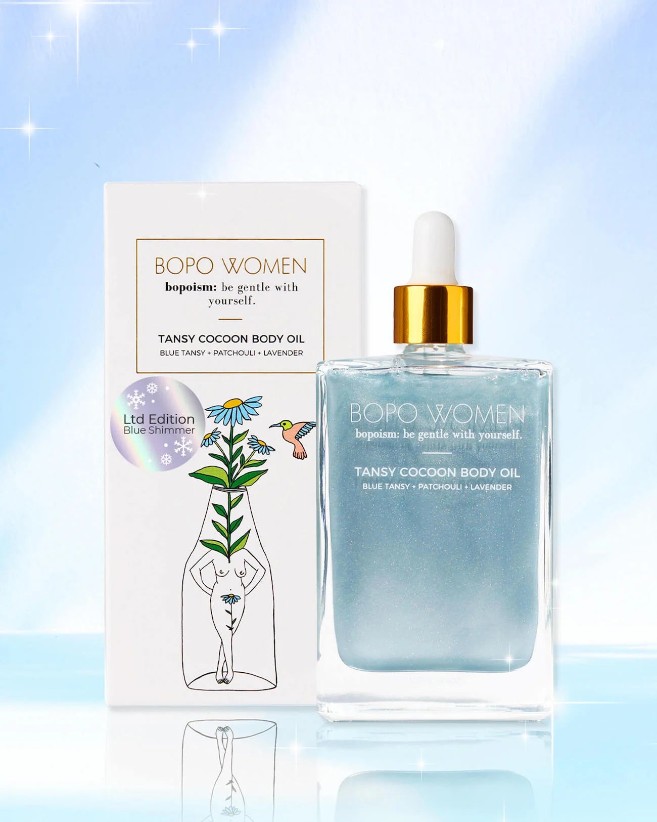 BOPO WOMEN - BODY OIL - TANSY COCOON - SHIMMER
