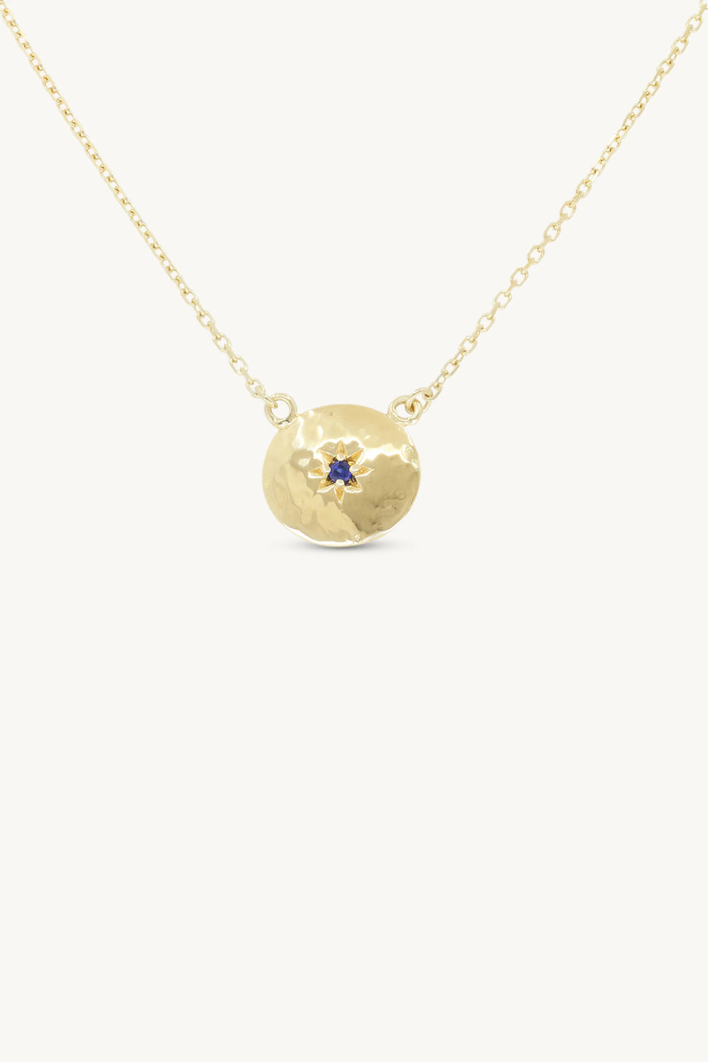 TONIMAY - NECKLACE - MIA SAPPHIRE GOLD
