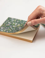 BESPOKE LETTERPRESS - NOTEPAD MINI JOTTER - SUMMER PERENNIALS
