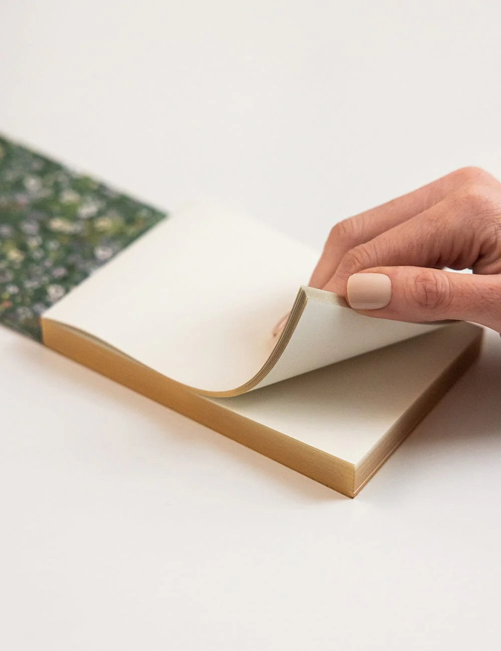 BESPOKE LETTERPRESS - NOTEPAD MINI JOTTER - SUMMER PERENNIALS