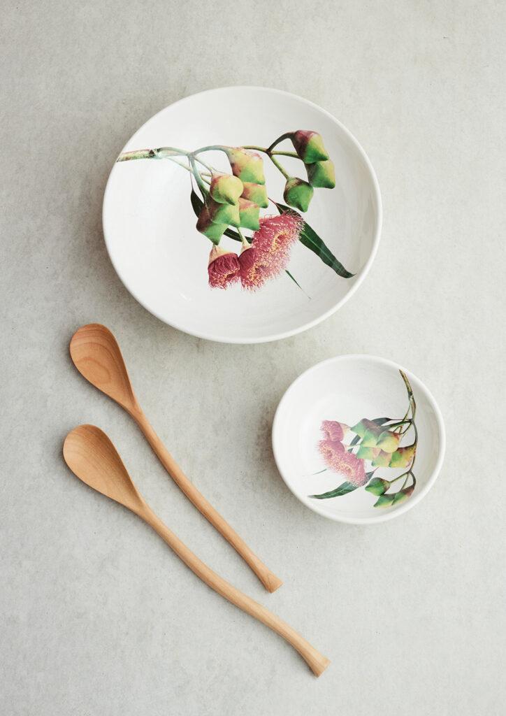 ANGUS & CELESTE - MACRO BOTANICS BOWL, SMALL - SILVER PRINCESS GUM