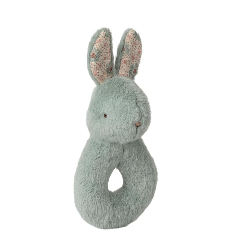 MAILEG - BUNNY RATTLE SET - MINT