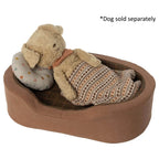 MAILEG - DOG BASKET - BROWN