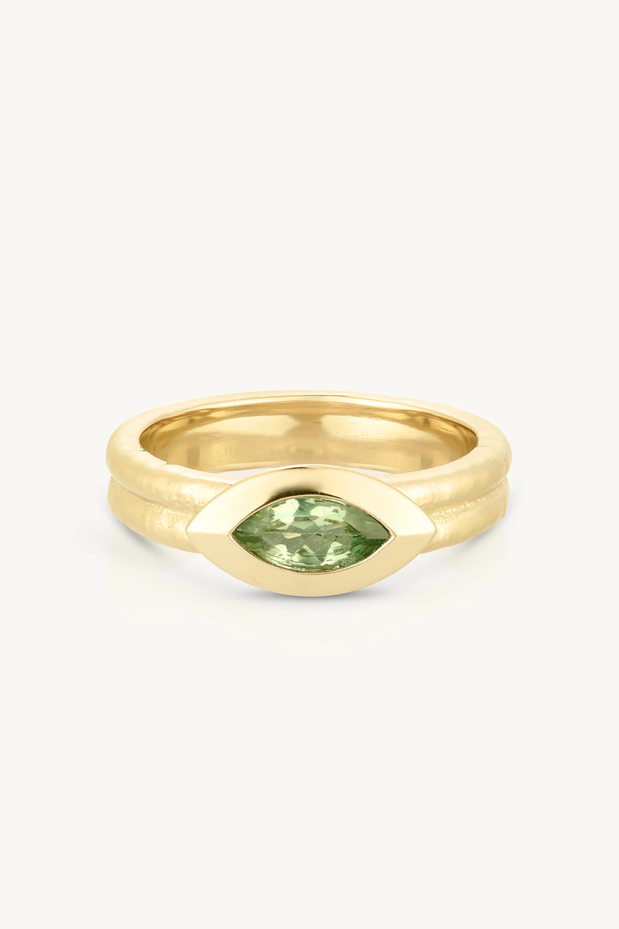 TONIMAY - AMARA MARQUISE APATITE GOLD RING - SIZE 8 LARGE