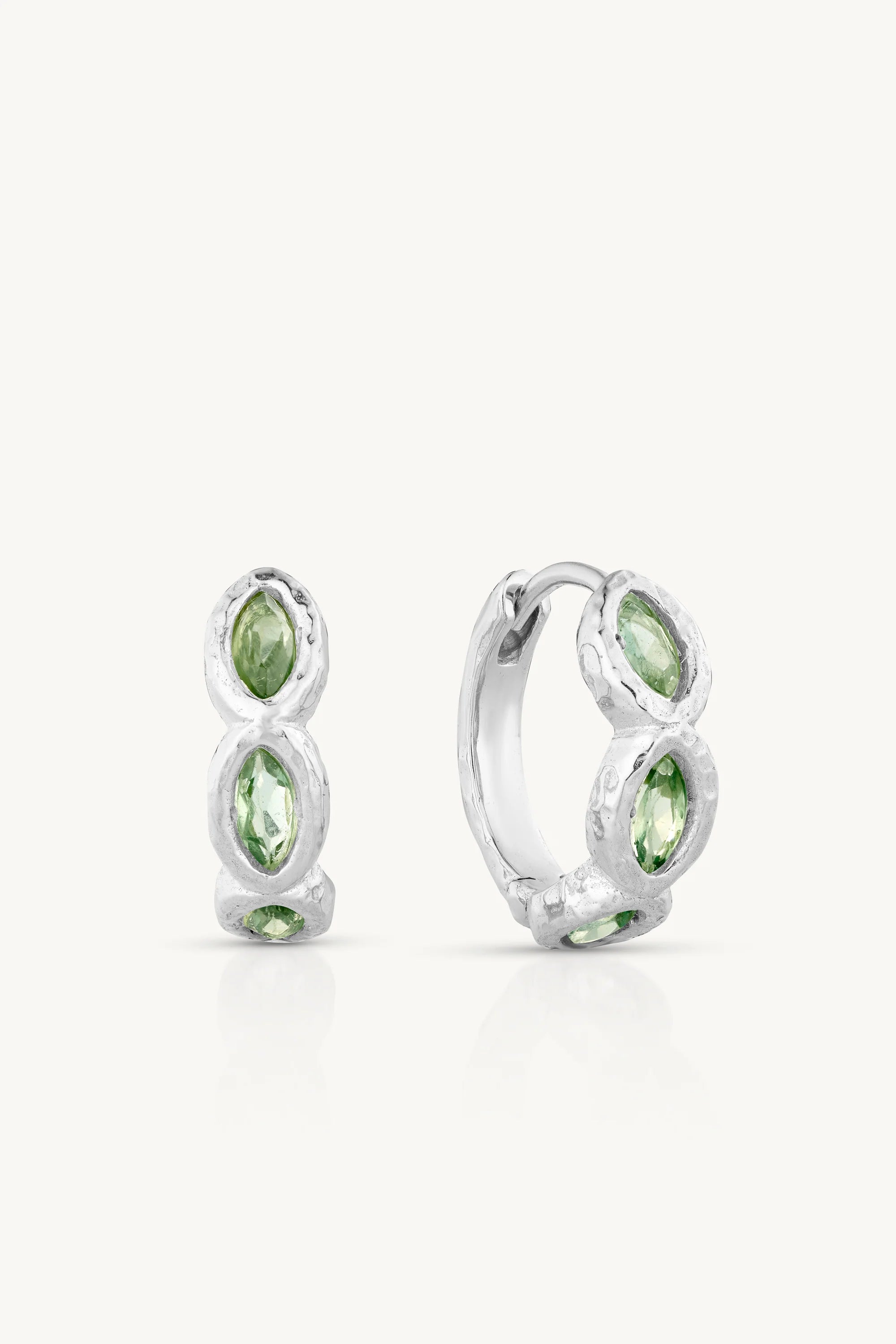 TONIMAY - MAYA APATITE SILVER HUGGIES