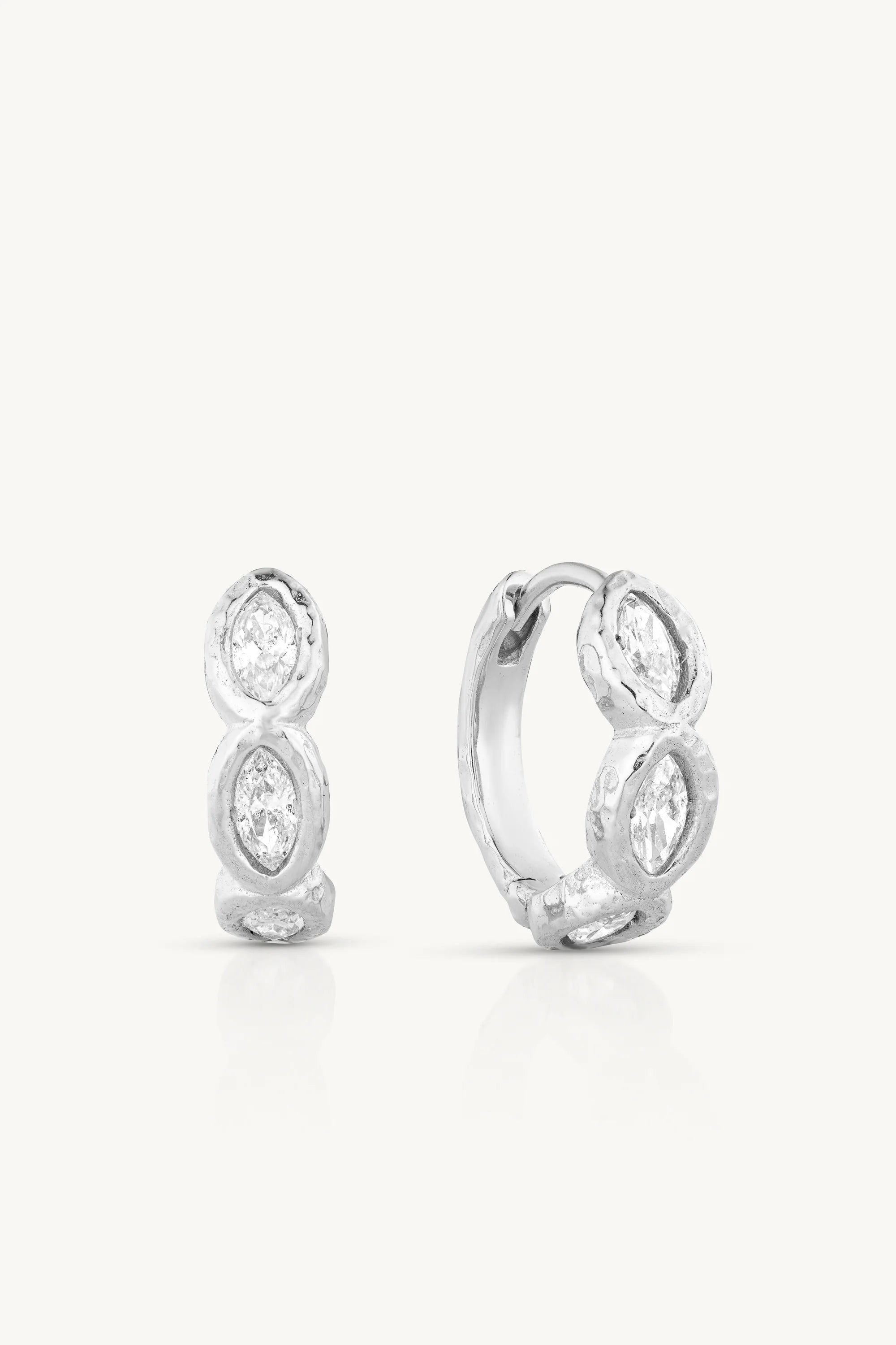 TONIMAY - MAYA CZ SILVER HUGGIES