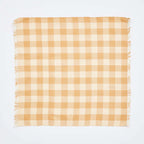 BONNIE & NEIL - GINGHAM WHEAT NAPKINS ( SET OF 6 )