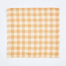 Load image into Gallery viewer, BONNIE &amp; NEIL - GINGHAM WHEAT NAPKINS ( SET OF 6 )
