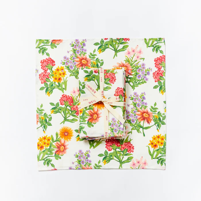 BONNIE & NEIL - MINI POSY MULTI NAPKINS ( SET OF 6 )