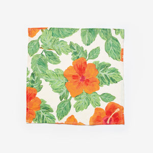 BONNIE & NEIL - NAPKINS (SET OF 6) - HIBISCUS RED