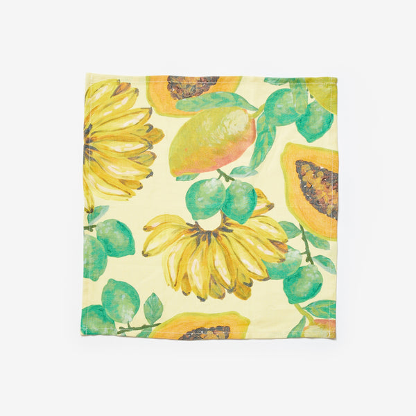 BONNIE & NEIL - NAPKINS (SET OF 6) - FRUIT SALAD YELLOW