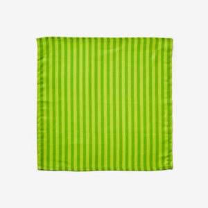 BONNIE & NEIL - NAPKINS SET OF 4 - PINSTRIPE LIME