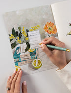 BESPOKE LETTERPRESS - 2026 MONTHLY CALENDAR NOTEBOOK