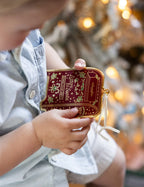 BESPOKE LETTERPRESS - ENAMEL CHRISTMAS ORNAMENT - SANTA'S MAILBOX