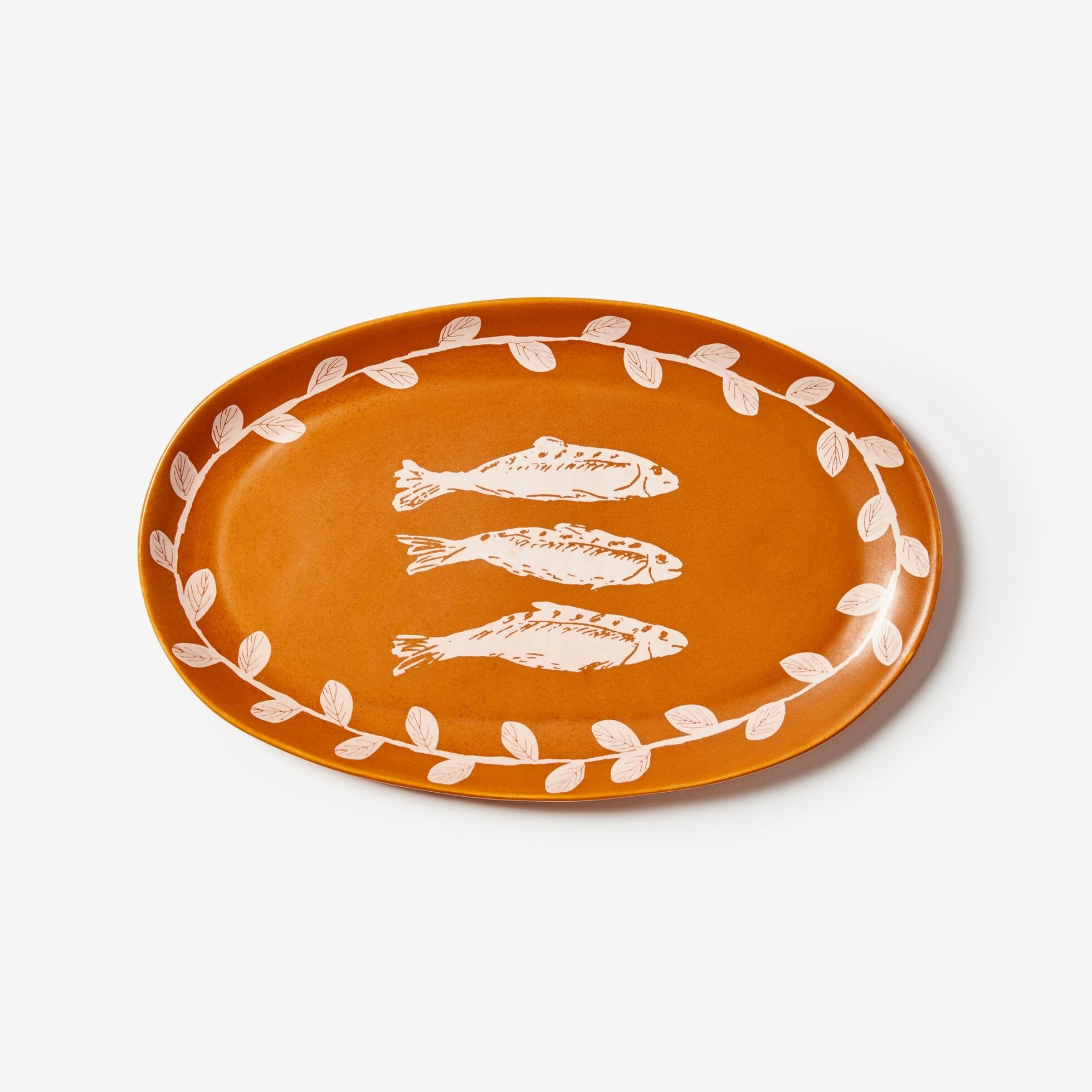 BONNIE & NEIL - SARDINES TAN OVAL PLATE