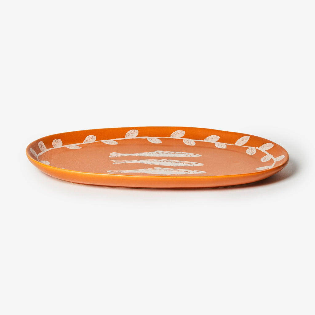BONNIE & NEIL - SARDINES TAN OVAL PLATE