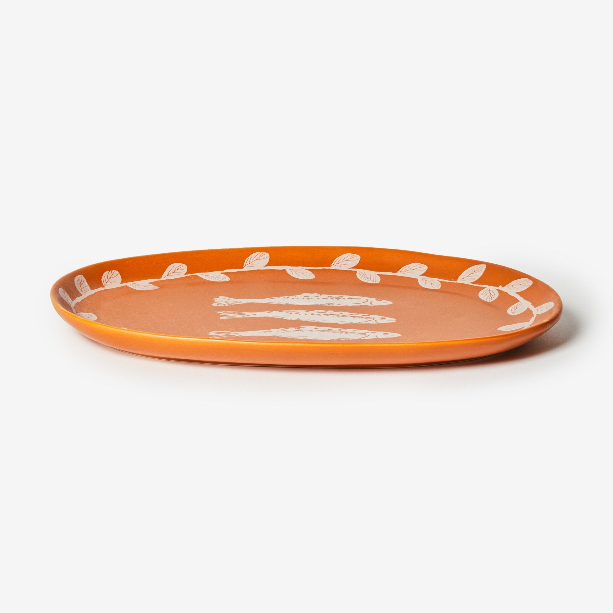 BONNIE & NEIL - SARDINES TAN OVAL PLATE