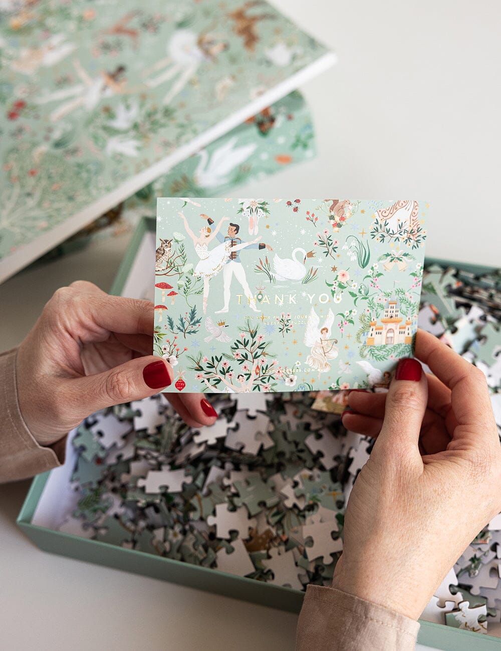 BESPOKE LETTERPRESS - 1000PC PUZZLE - ENCHANTED BALLET