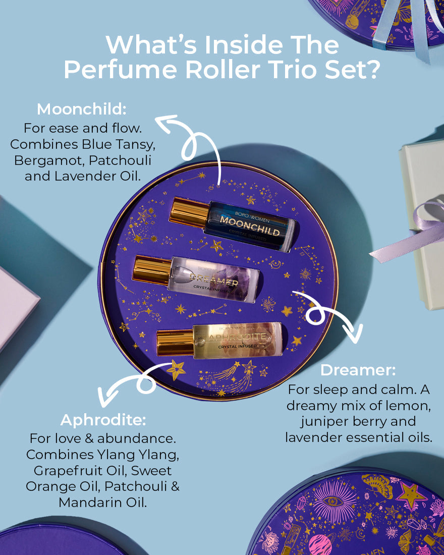 BOPO WOMEN - PERFUME ROLLER TRIO SET