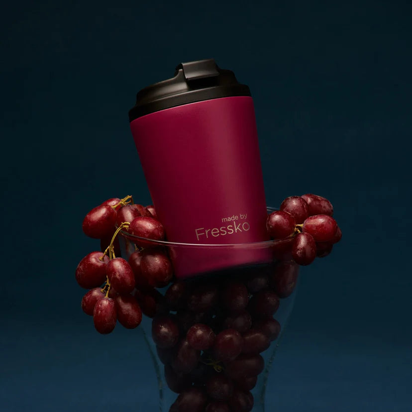 MADE BY FRESSKO - BINO REUSABLE COFFEE CUP 227ML/8OZ - PINOT