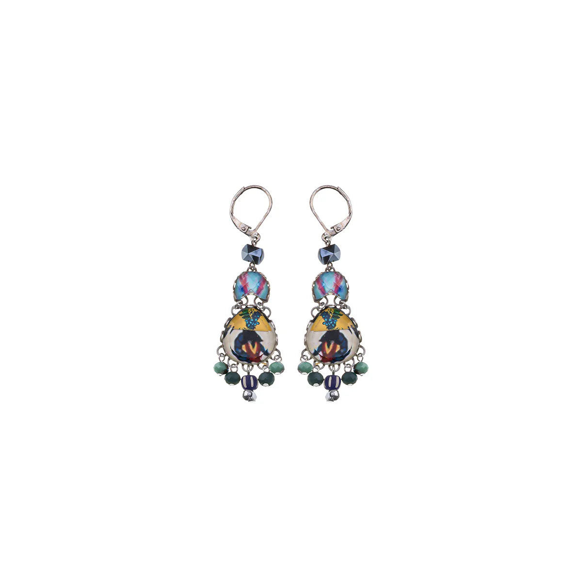 AYALA BAR - CANDY TWIST SET - DROP GLASS EARRINGS - LOLLY
