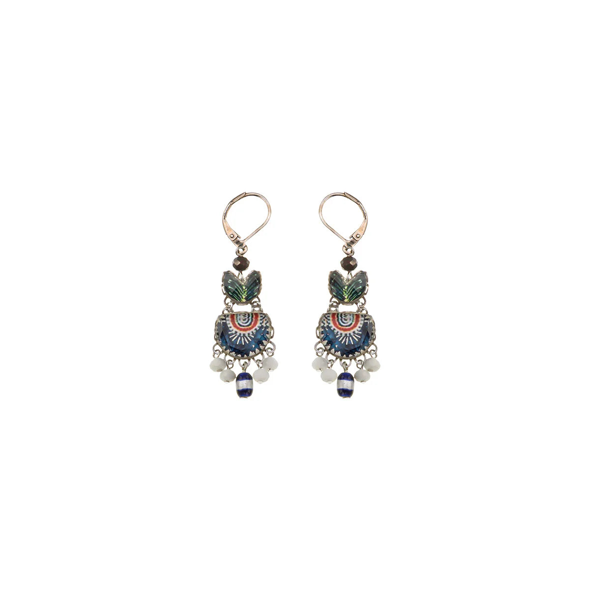 AYALA BAR - BLACK DOMES SET - EARRINGS - HERA