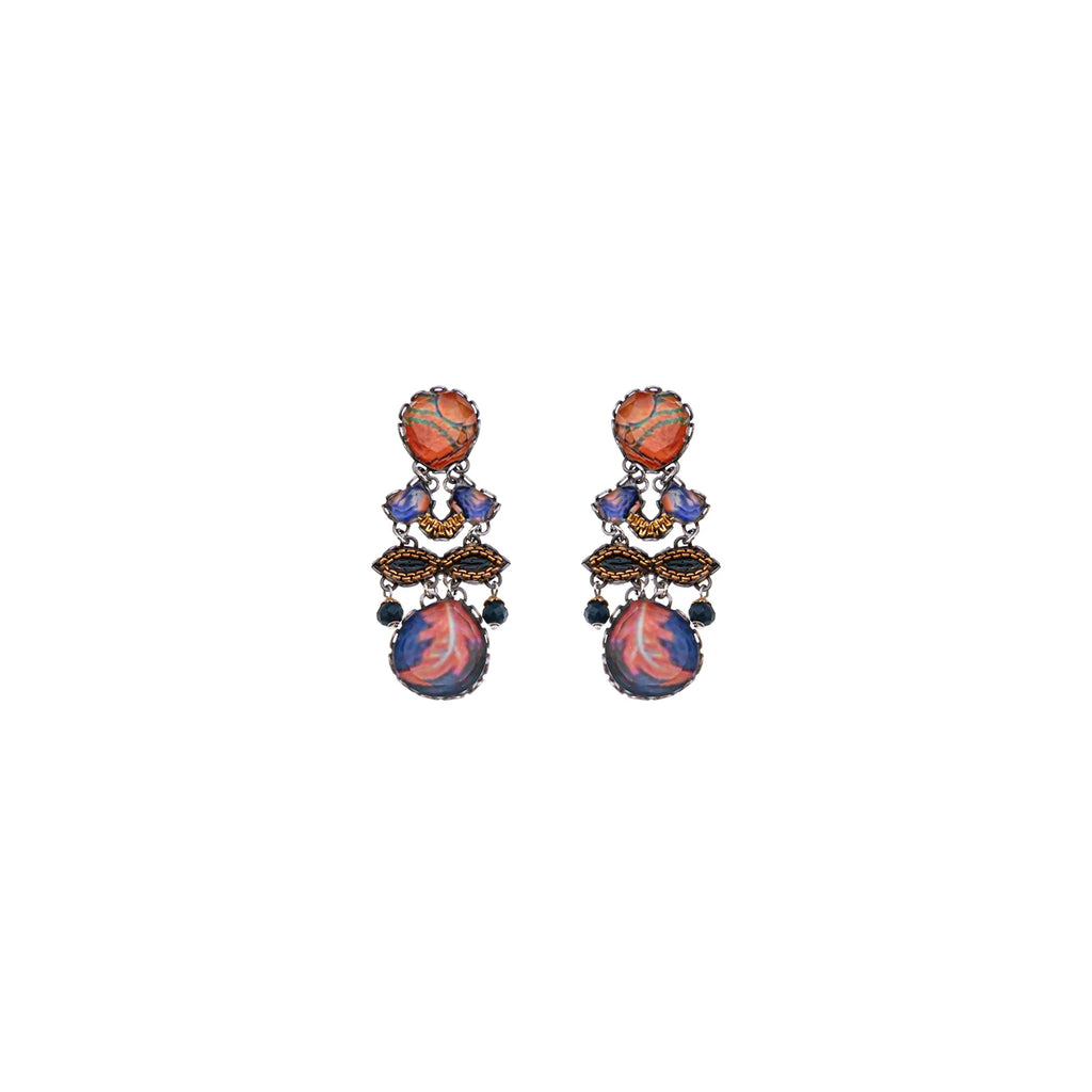 AYALA BAR - AMBER BLOOM  SET - EARRINGS - RINA
