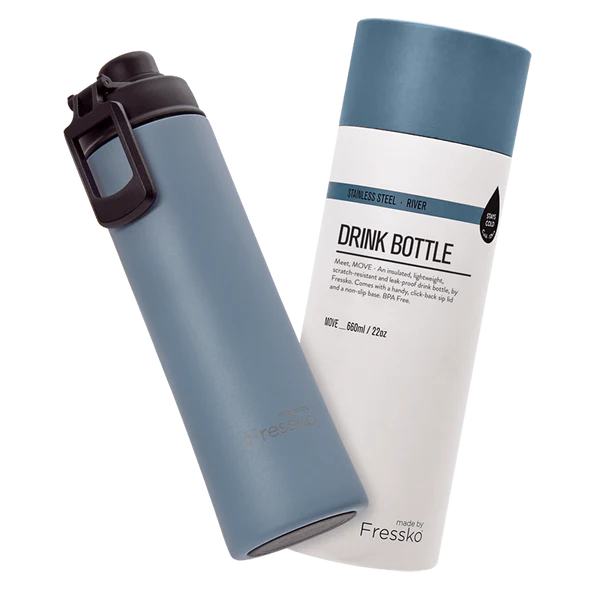 MADE BY  FRESSKO - MOVE 660ML DRINK BOTTLE - RIVER