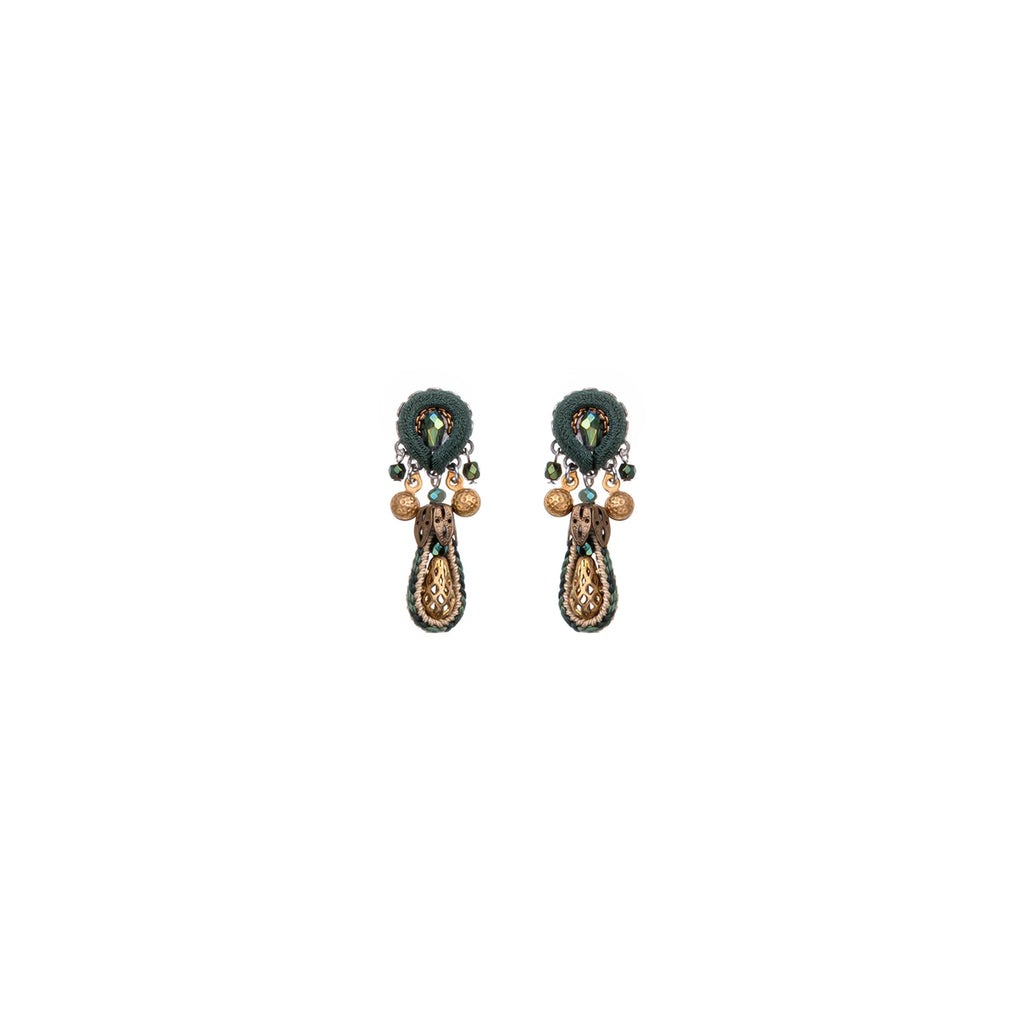 AYALA BAR - PRISM SET - EARRINGS - MOSS
