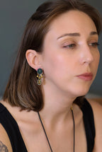 AYALA BAR - PRISM SET - EARRINGS - MOSS