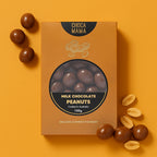 CHOCAMAMA - MILK CHOCOLATE PEANUTS 100G