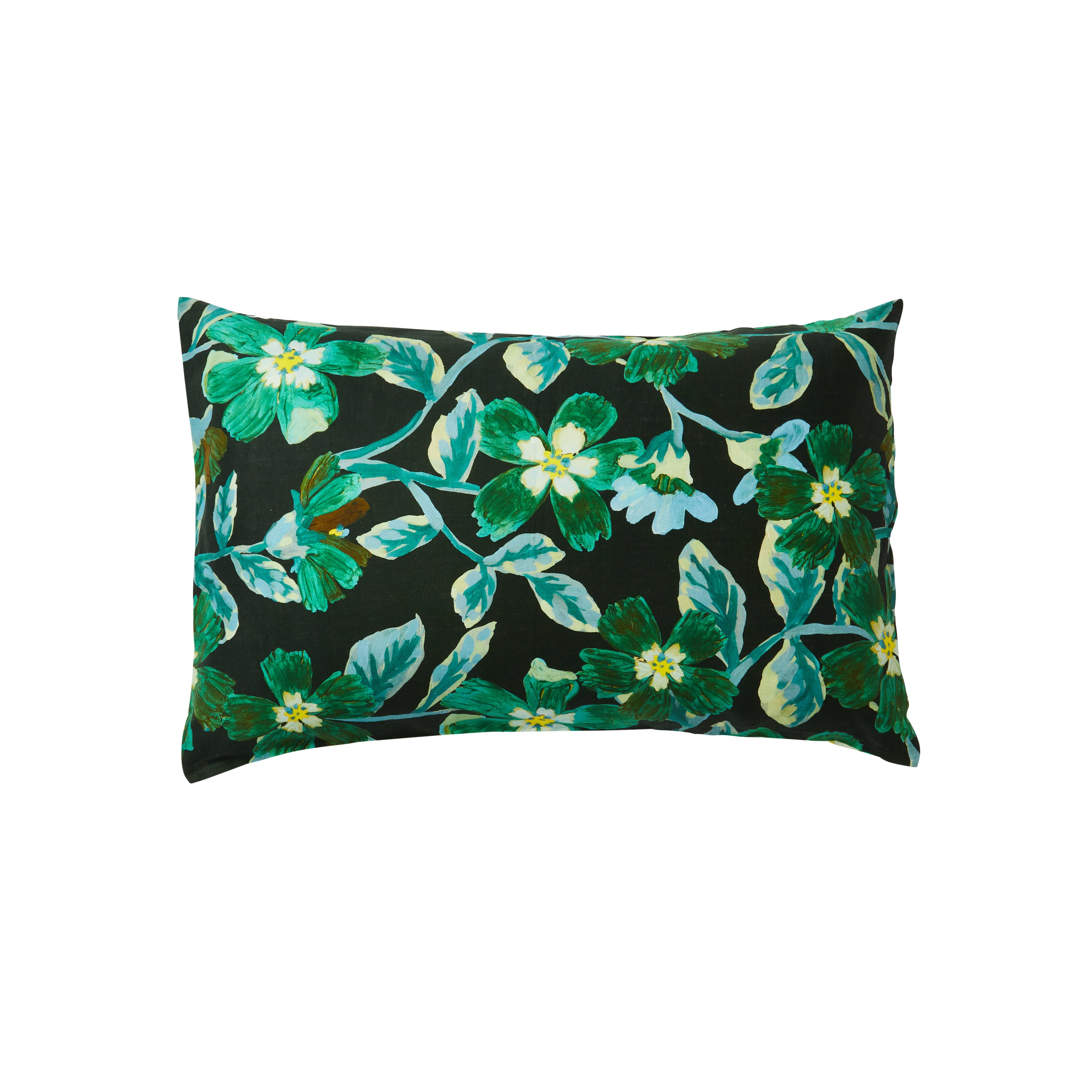 BONNIE & NEIL - COSMOS GREEN  STANDARD PILLOWCASES (SET OF 2)