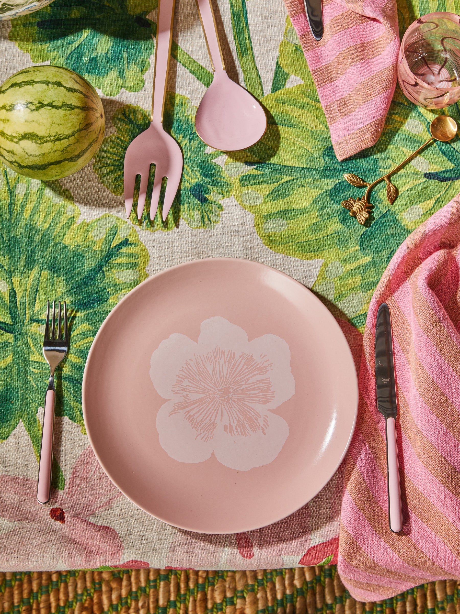 BONNIE & NEIL - ROSE SALAD SERVERS (SET OF 2)