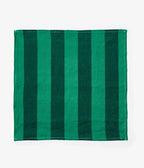 BONNIE & NEIL - STRIPE EMERALD NAPKINS - SET OF FOUR