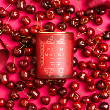 Load image into Gallery viewer, PALM BEACH COLLECTION - STANDARD CHRISTMAS CANDLE - NEON CHERRY
