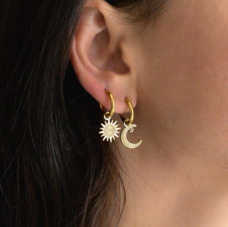 INDIGO & WOLFE - SOLE EARRINGS