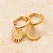 Load image into Gallery viewer, INDIGO &amp; WOLFE - EARRINGS - SOLE SUN &amp; MOON
