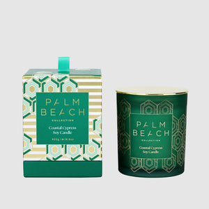 PALM BEACH COLLECTION - STANDARD CHRISTMAS CANDLE - COASTAL CYPRESS