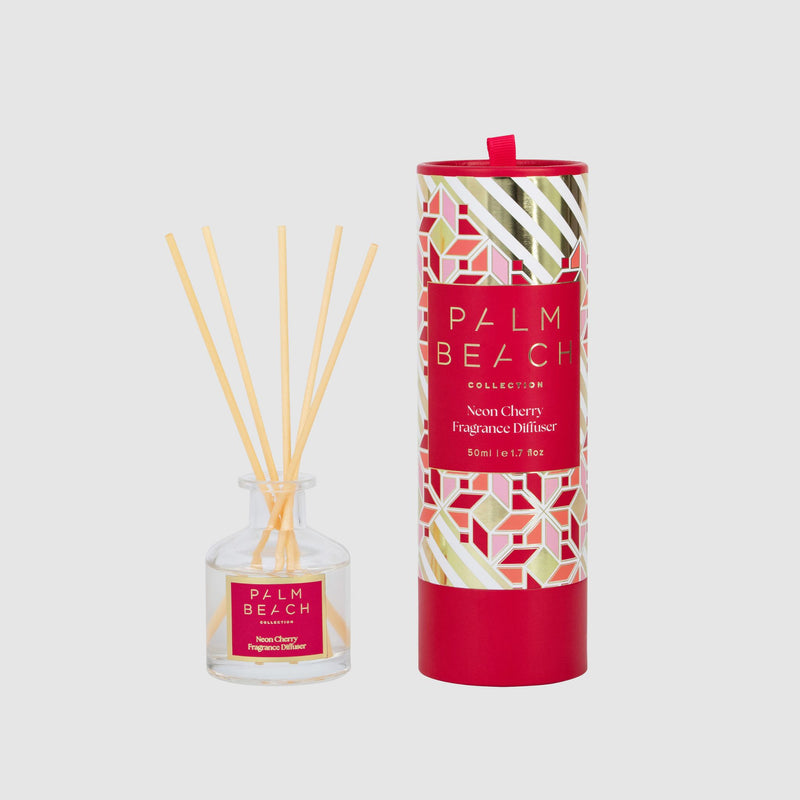 PALM BEACH COLLECTION - MINI CHRISTMAS FRAGRANCE DIFFUSER - NEON CHERRY