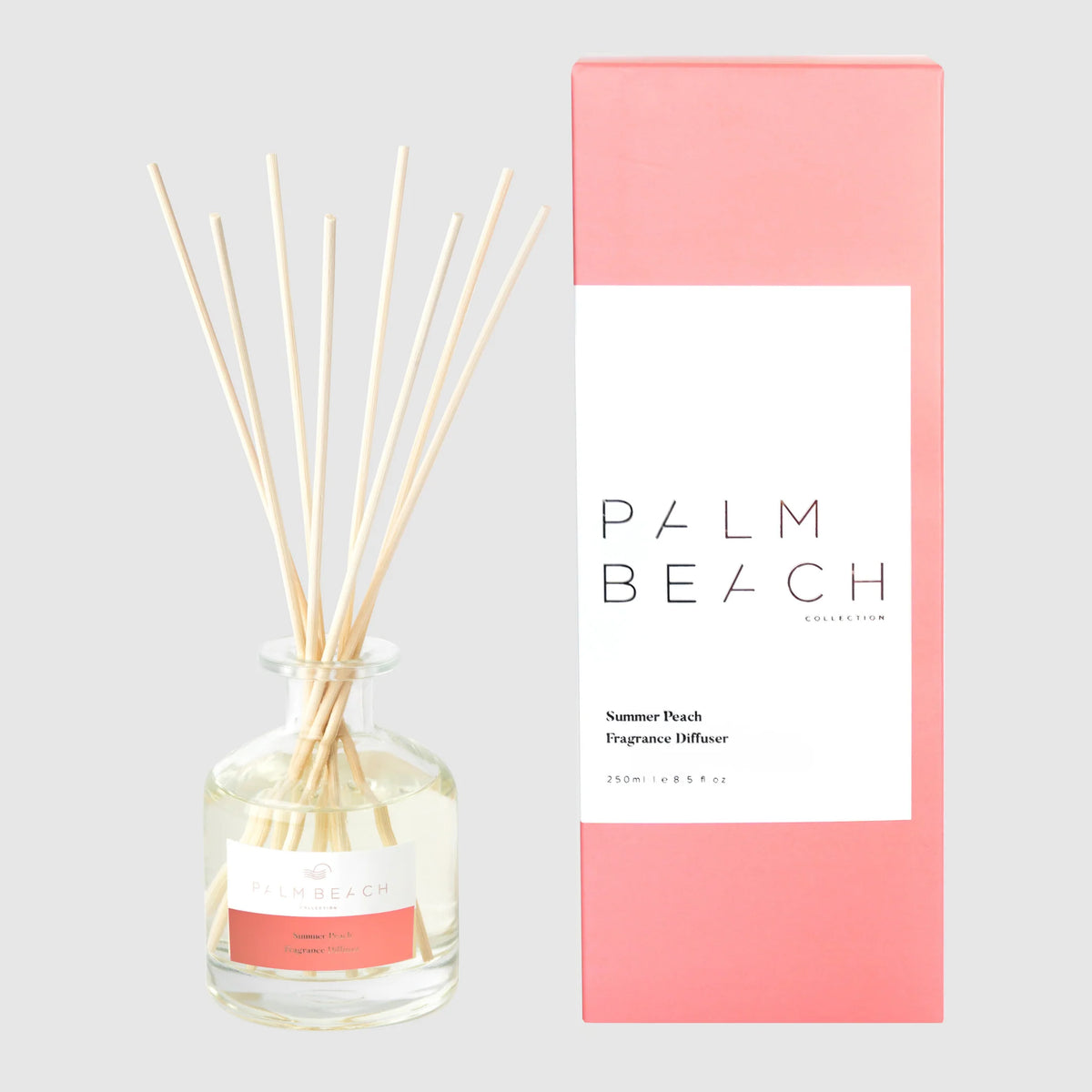 PALM BEACH COLLECTION - 250ML FRAGRANCE DIFFUSER - SUMMER PEACH