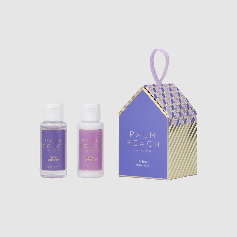 PALM BEACH COLLECTION - GINGERBREAD HOUSE TRAVEL DUO - FIG TREE