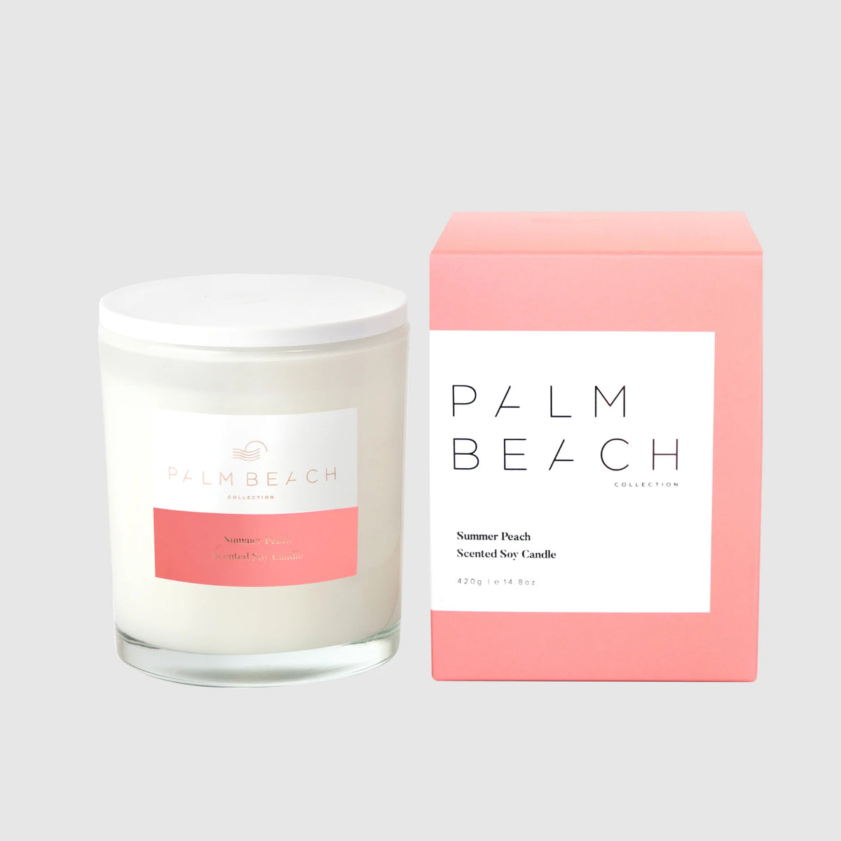 PALM BEACH COLLECTION - STANDARD CANDLE - SUMMER PEACH