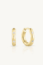 TONIMAY - STARBURST GOLD HOOPS