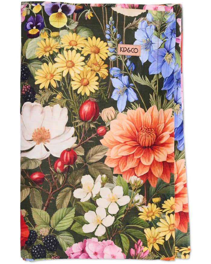KIP & CO - COTTAGE GARDEN EDEN TABLECLOTH